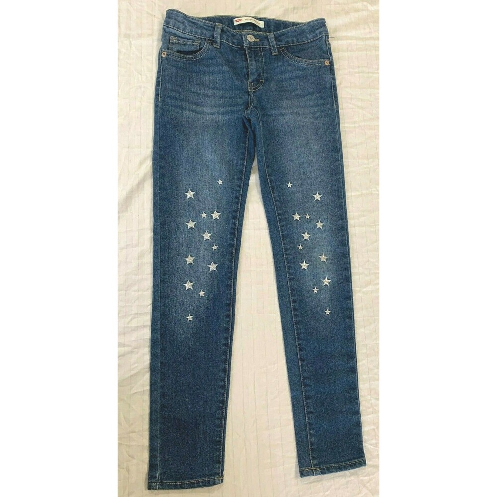 LEVIS GIRLS SUPER SKINNY JEANS SIZE 10